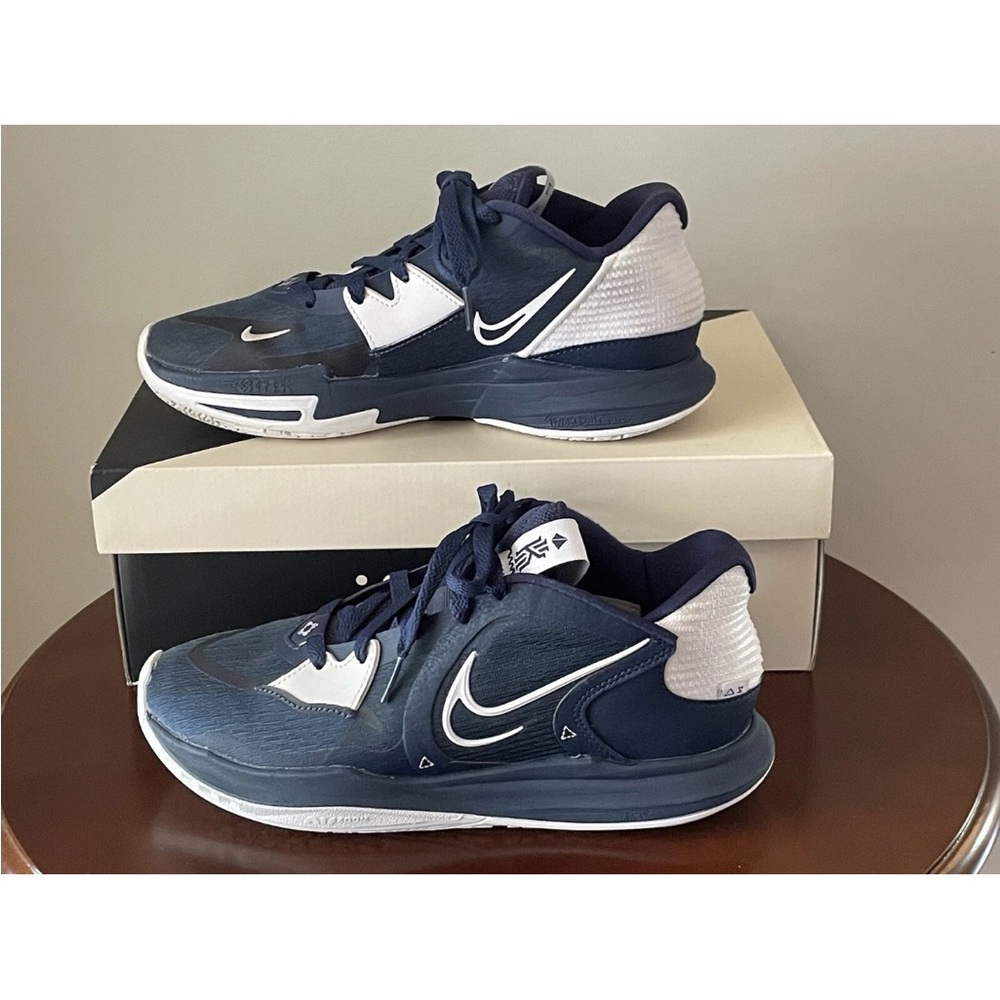 Nike Kyrie Low 5 TB Dark Blue/White Athletic Shoes